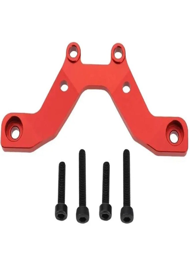 UURCSKY Aluminum Front Shock Tower Brace Damper Plate for ARRMA 1/18 Typhon Grom Mega 380 RC Upgrade Parts(Red - Image 3