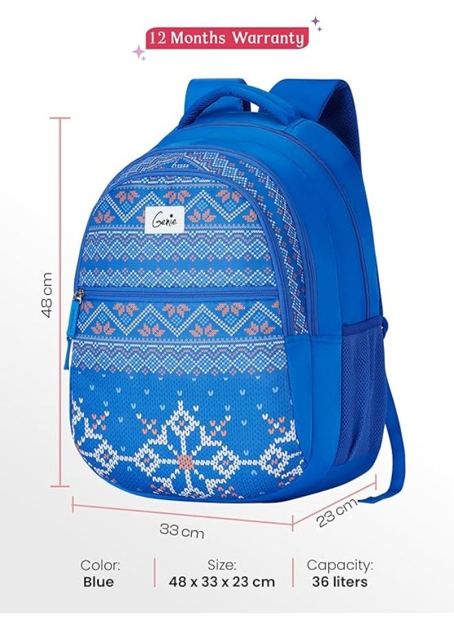 Genie Laptop Backpack for Girls (36L) | Modern Office, College & Travel Laptop Backpack | Multi-Compartment, Water Resistant, Lightweight - Image 2