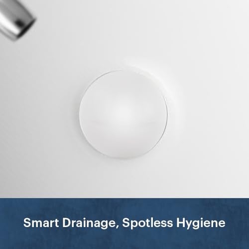 Johnson Bathrooms Johnson Forged Brass Pop-up Waste Ceramic Top Waste Coupling| Full Thread Waste Coupling for Wash Basins| White Chrome Pop-up Drain Outlet System - Image 4