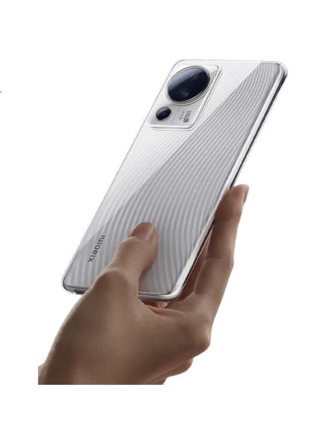 Freeson Slim Full Protection Anti-Drop Clear Tpu Soft Case For Xiaomi Civi 2, With 2-In Ring Holder And Lanyard, Transparent - Image 2