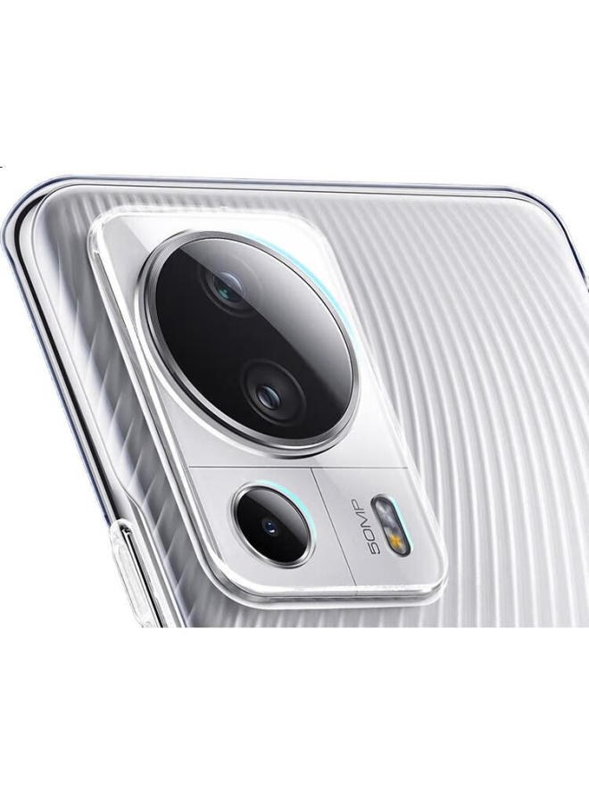 Freeson Slim Full Protection Anti-Drop Clear Tpu Soft Case For Xiaomi Civi 2, With 2-In Ring Holder And Lanyard, Transparent - Image 3