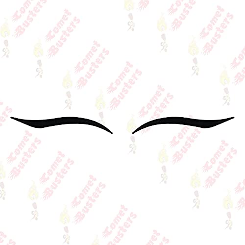 Comet Busters Eyeliner Stickers (EYE001-6) (EYE069) - Image 3