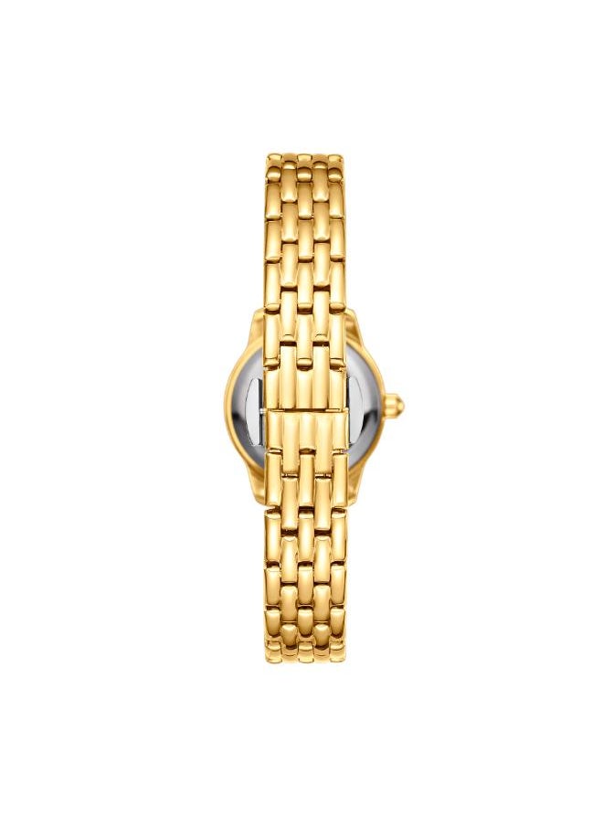 KENNETH SCOTT Women's Analog Display Watch With Gold Stainless Steel Strap - K25511-GBGW  - Image 3