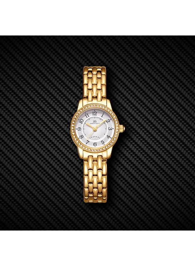 KENNETH SCOTT Women's Stainless Steel Analog Watch K25511-GBGW - 23 mm