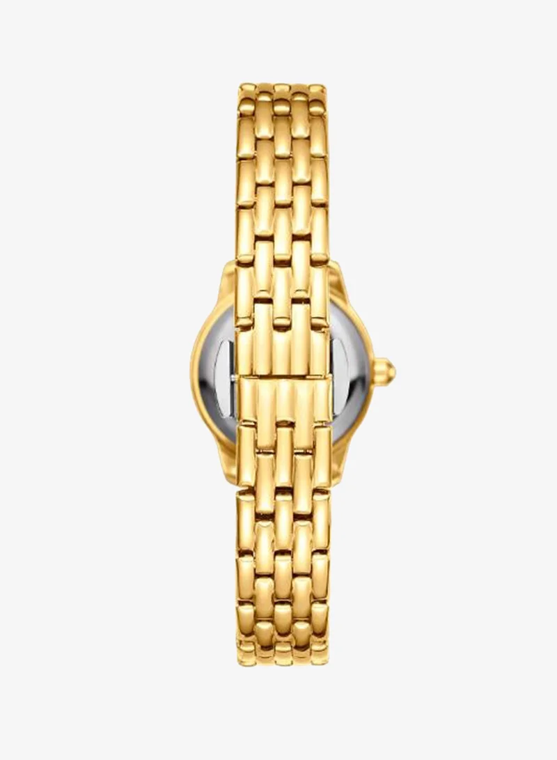 Kenneth Scott White Women's Stainless Steel Analog Watch K25511-GBGW - 23 mm for Women | Best Price UAE