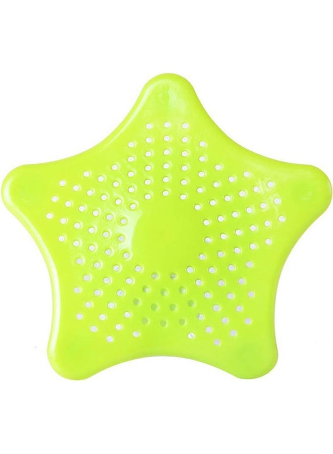 Pack of 2 Star Bathroom Drain Hair Catcher Bath Stopper Plug Sink Strainer Filter Shower, Drain Protector  - Image 2