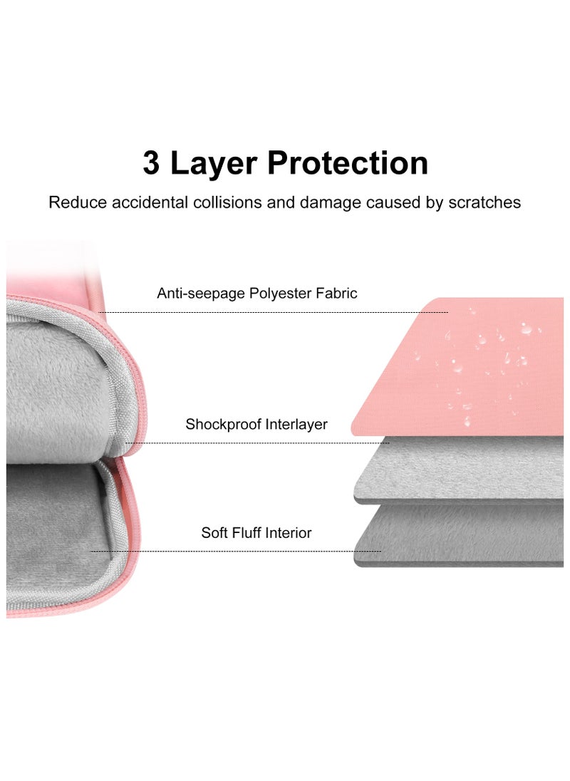 HAWEEL 9-11 Inch Tablet Sleeve Bag Carrying Case for iPad Pro 11 2021-2018, iPad Air 5/4 10.9, iPad 10.2, Galaxy Tab A8 10.5/Tab S8 11", Surface Go 2/1, Protective Bag with Pocket  - Image 5