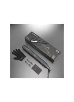 Rush Brush Rush Brush X2 Max Straightener,Titanium Plates, MCH Heater For Fast Heat Up, , 250°C, LED Display, Automatic Shut-Off, 360° Swivel Cord (2.5m), 18 Heat Level - RB-X2Max-Black  - Image 5