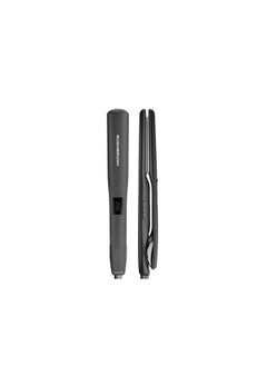 Rush Brush Rush Brush X2 Max Straightener,Titanium Plates, MCH Heater For Fast Heat Up, , 250°C, LED Display, Automatic Shut-Off, 360° Swivel Cord (2.5m), 18 Heat Level - RB-X2Max-Black  - Image 1