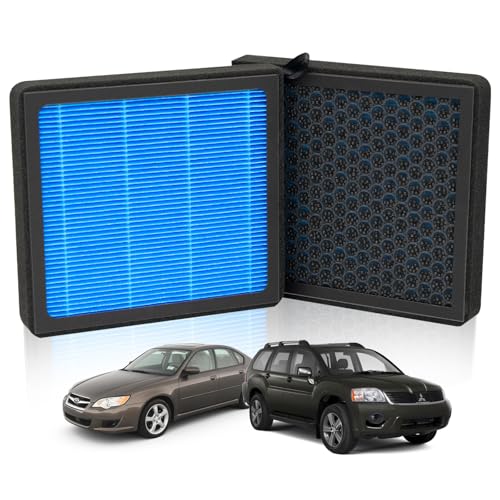 ZEZUT Cabin Air Filter for Toyota Prius 20012009 Sienna LE 20042009 4Runner 20032009 Endeavor Galant Tribeca Legacy with Activated Carbon Beads CF9846A - Image 1