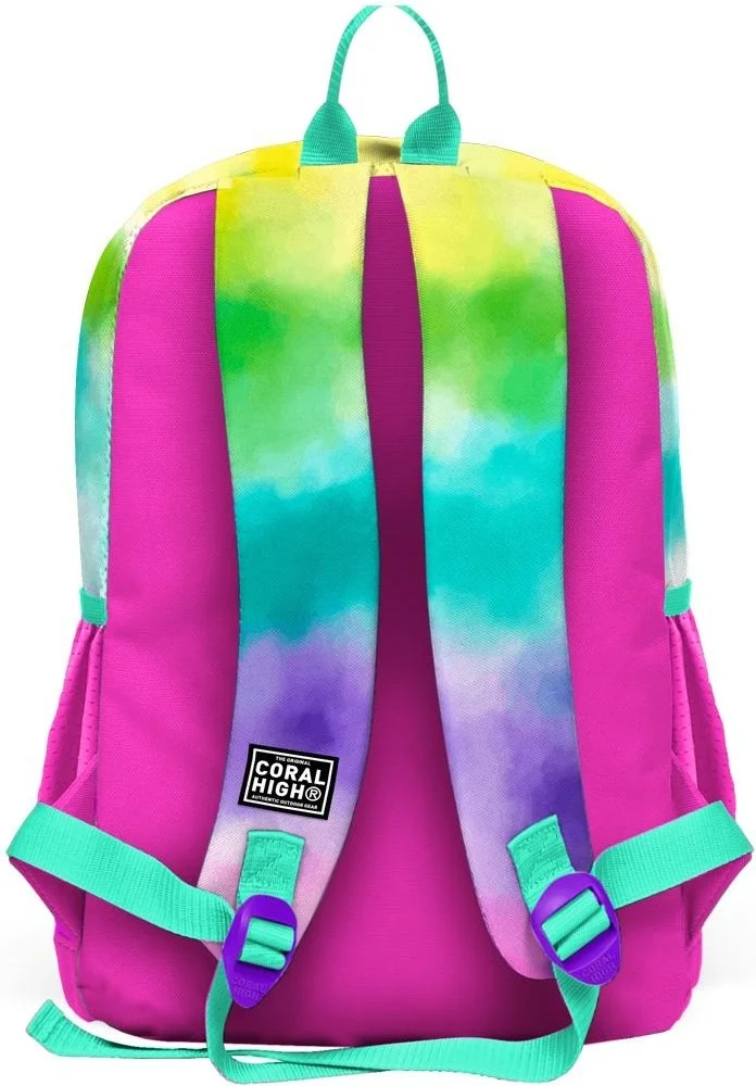 كورال هاي Kids Colorful Batik Patterned 3-Piece School Bag Set SET0123739