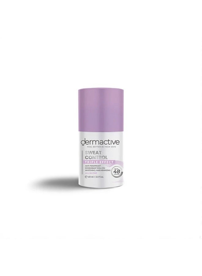 Dermactive Derma active sweat control tri effect roll on 60ml