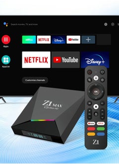 ماركة غير محددة جهاز Android 12 8K UHD TV Stick & TV Box مع تطبيقات Google Play و YouTube و Chrome وجهاز تحكم عن بعد بوضع الفأرة، استمتع بمشاهدة الأفلام والتلفزيون والراديو والموسيقى والألعاب وتصفح الويب والأخبار.  - Image 2