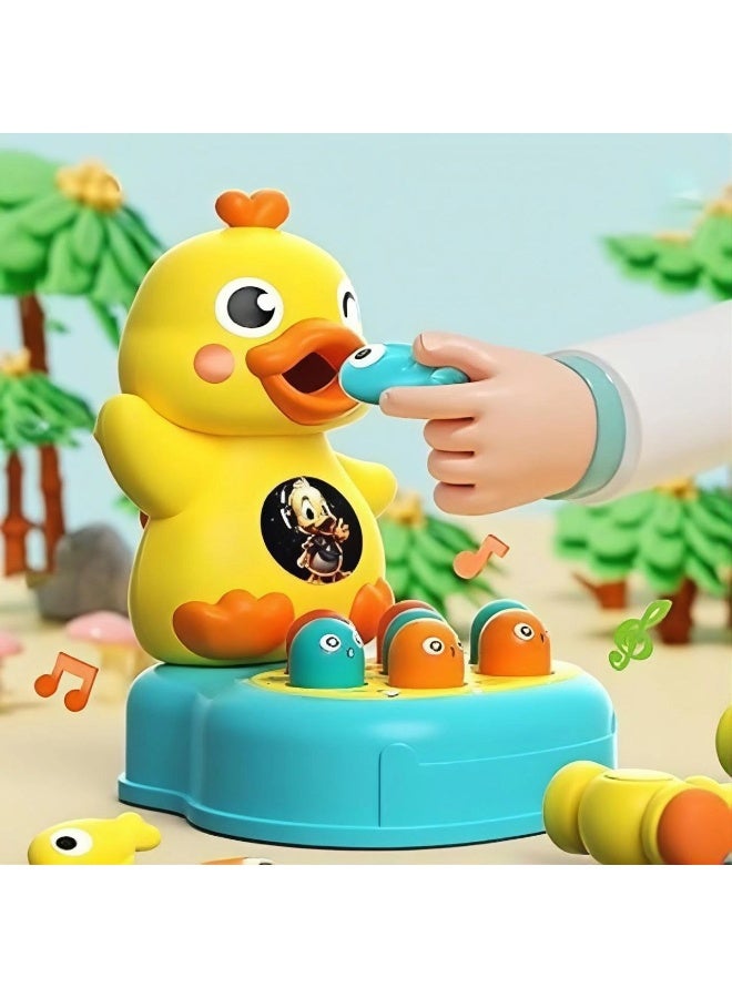 Interactive Duck Whack Game for Kids with Hammer | Musical & Light-Up Educational Toy for Focus and Reaction Skills Age 3+ - Image 2