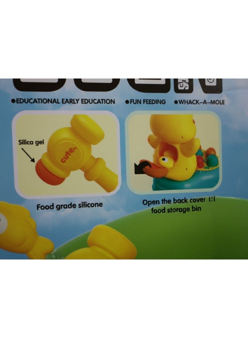 Interactive Duck Whack Game for Kids with Hammer | Musical & Light-Up Educational Toy for Focus and Reaction Skills Age 3+ - Image 5