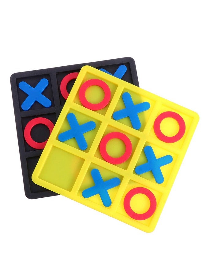 Toddmomy 2 Boxes Toe Game Board Game Strategy Board Game Family Games Night Classic Board Games Tactile Puzzle - Image 1
