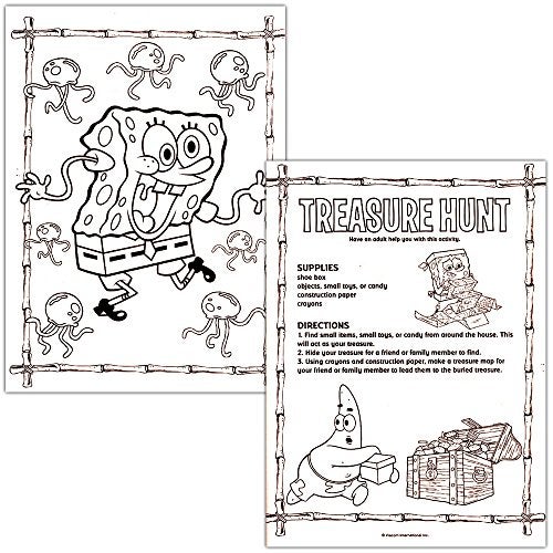 Bendon Publishing Spongebob Squarepants Coloring Book Set with Coloring Book, Imagine Ink Mess-Free Coloring Book, and Stickers - Image 2