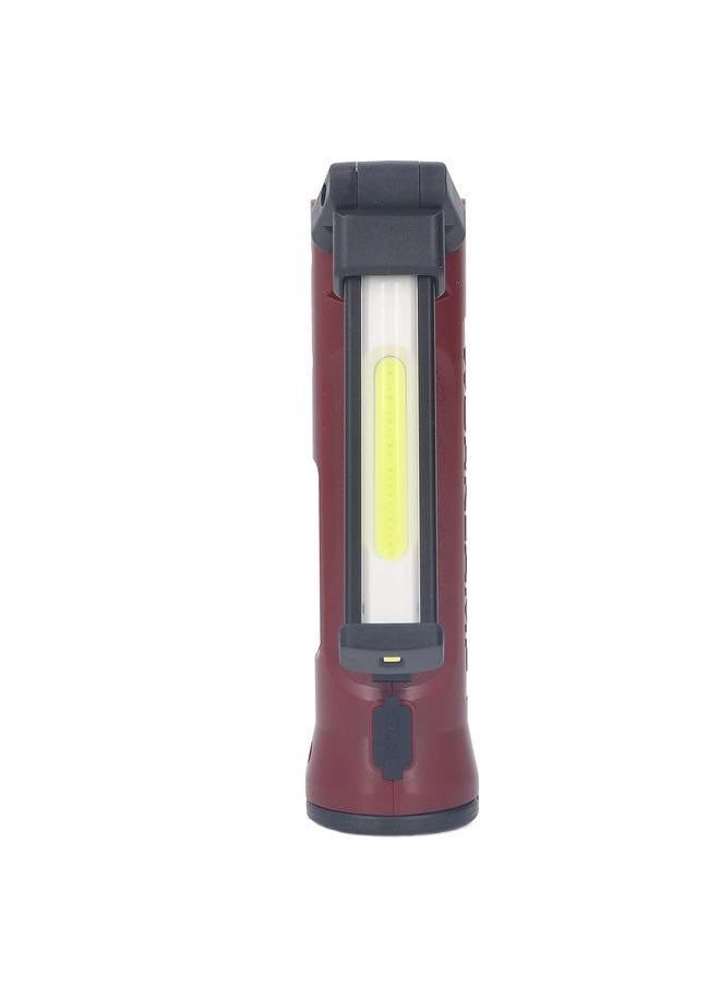 Thoraya LED Work Light Foldable Flashlight with Magnet Hook Clip Rechargeable IPX4 Waterproof 5 Modes Pocket Work Light for Car Repairing Camping  - Image 4