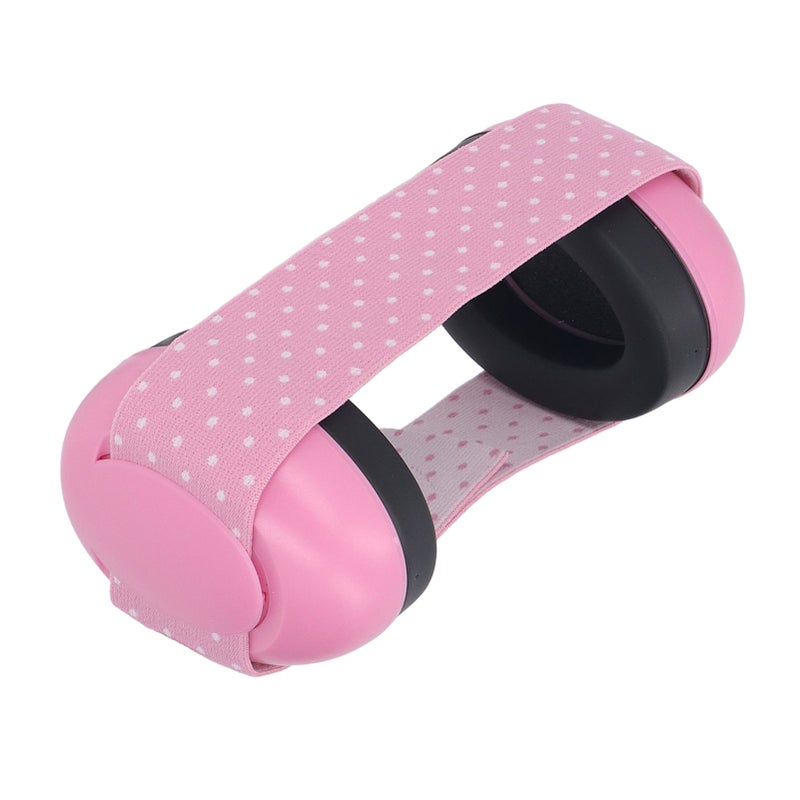 Baby Noise Canceling Earmuff: Pink, Powerful Noise Blocking, Anti Slip Strip Design - Infant Hearing Protection Earmuff for Baby Sleep, Travel, Festivals and Concerts - Image 2