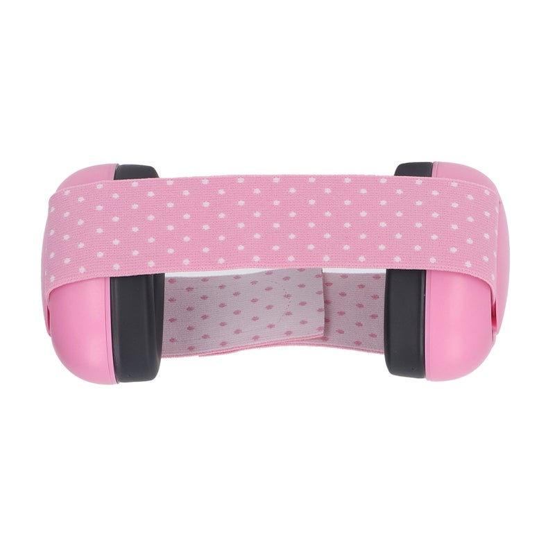 Baby Noise Canceling Earmuff: Pink, Powerful Noise Blocking, Anti Slip Strip Design - Infant Hearing Protection Earmuff for Baby Sleep, Travel, Festivals and Concerts - Image 4