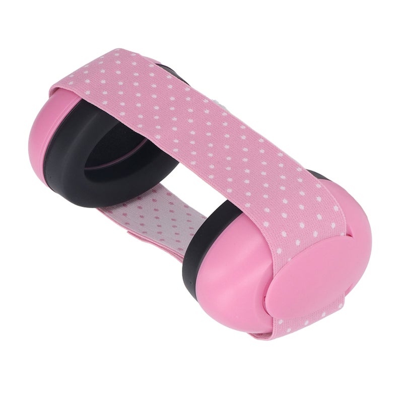 Baby Noise Canceling Earmuff: Pink, Powerful Noise Blocking, Anti Slip Strip Design - Infant Hearing Protection Earmuff for Baby Sleep, Travel, Festivals and Concerts - Image 3
