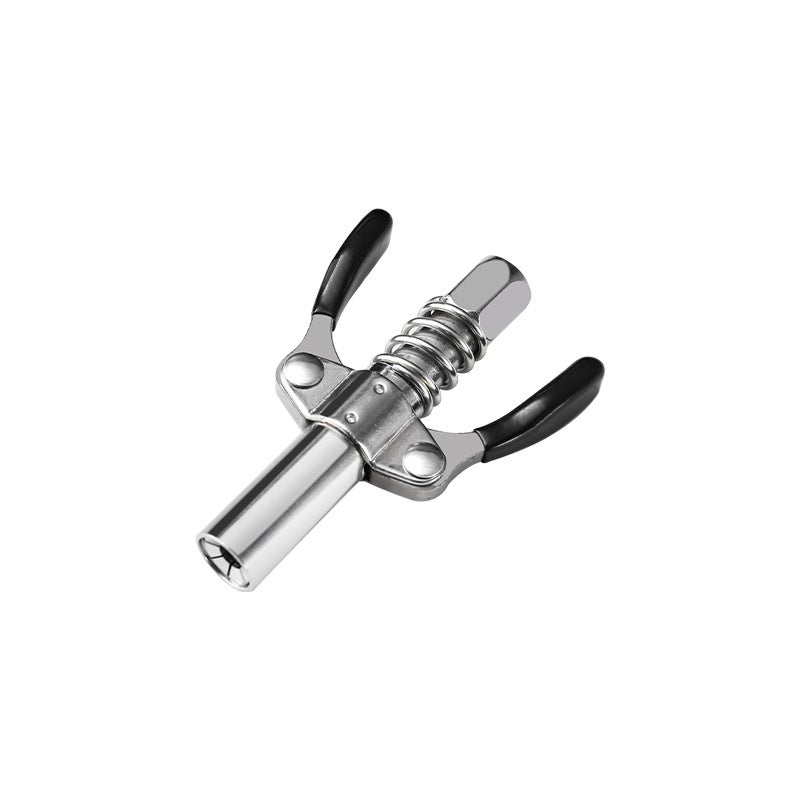 New grease gun nozzle self-locking oil injection nozzle grease gun head locking pliers type high pressure grease nozzle head grease gun accessories(Double handle locking pliers nozzle-Black) - Image 5