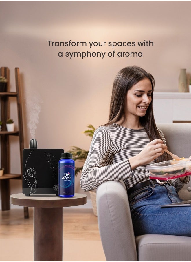 Dr Scent - Breeze of Joy, Diffuser Aroma Leather Feel the Distinctive Notes of dry wood, juniper berries, and mate, with a hint of amber. (500ml) - Image 1