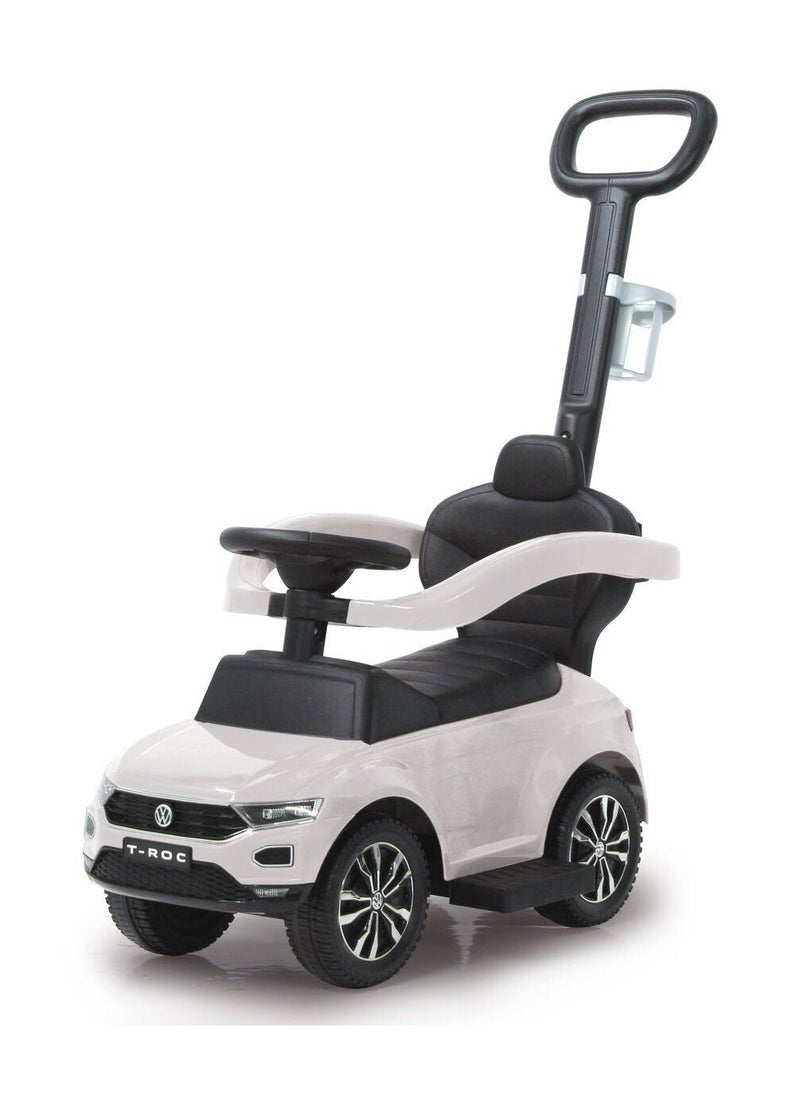 Volkswagen Volkswagen T-roc Ride-on Car with Handle White  - Image 1