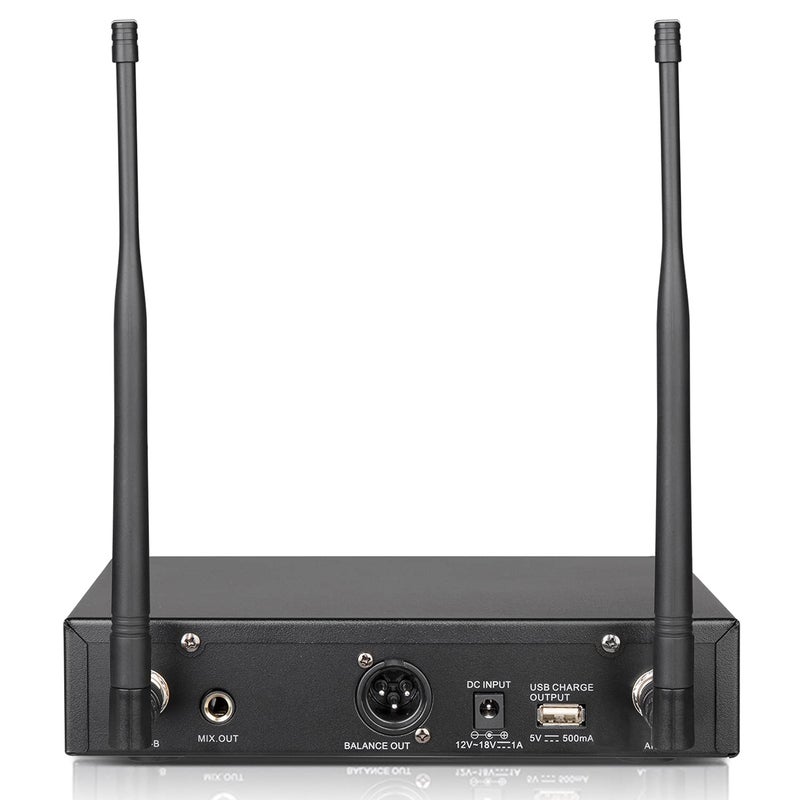 SGPRO Saxophone Wireless Microphone Professional Gooseneck Clip-on Mic with Preset EQ & ECHOs, 262 Ft Transmission and Rechargeable Transmitter, for Soprano, Tenor, Alto, and Baritone Saxophone - Image 2