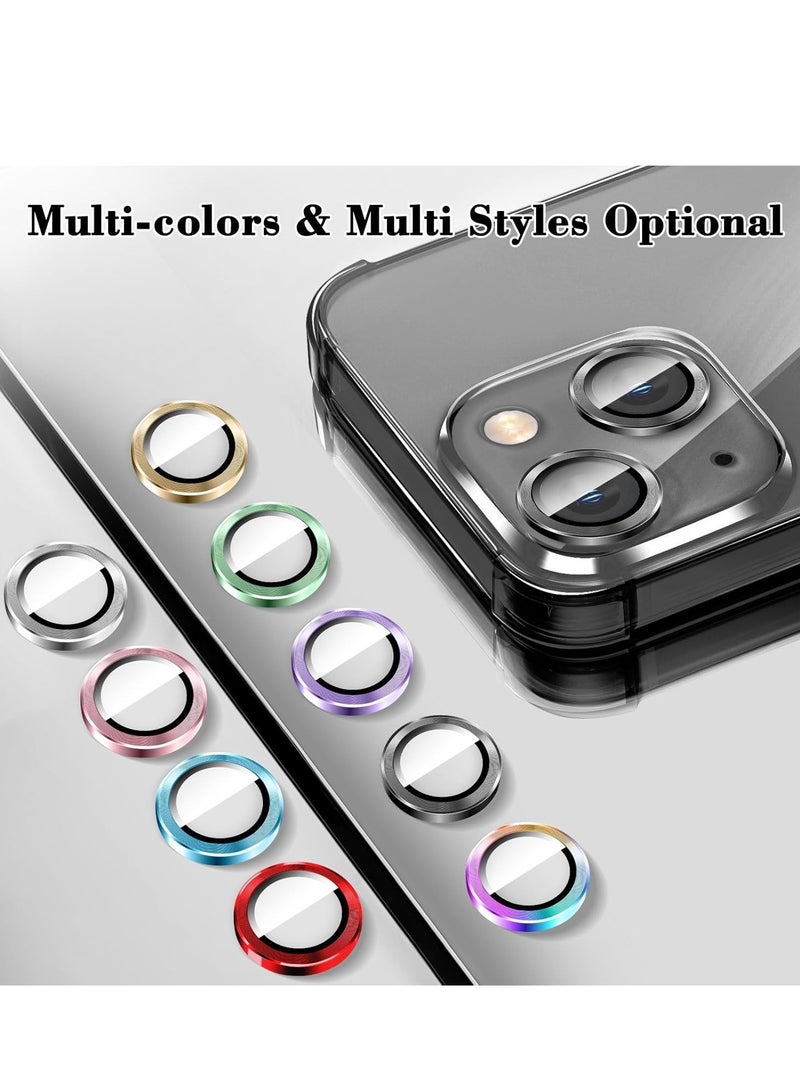 ELTRAZONE "Tempered Glass Camera Lens Protector for iPhone 16/16 Plus – HD Anti-Scratch Cover with Automatic Alignment Metal Rings" - Image 2