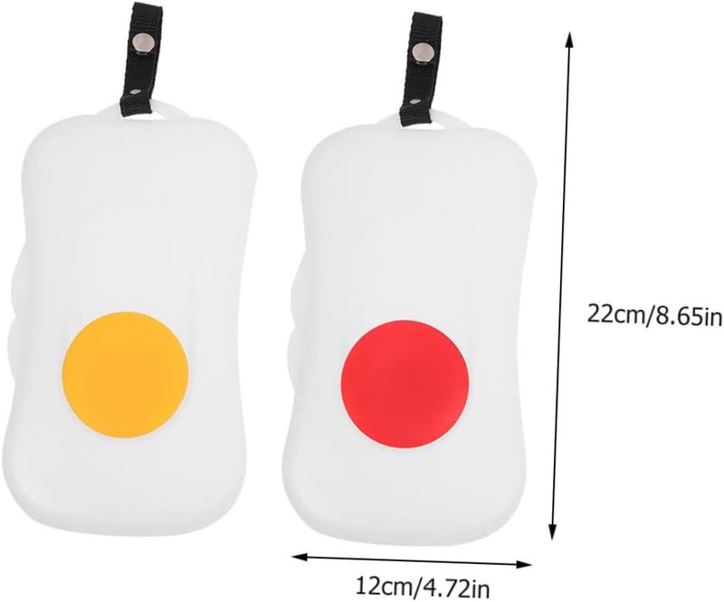 woobles 6 pcs Reusable Travel Toilet Hiking Outdoor Vanity Storage Camping for Case Wet Wipes with Wipe Bag Diaper Holders Assorted Button Cover Pouch Tissue Silicone Handy Container Assorted Colorx2pcs 22X12X4CMx2pcs - Image 3
