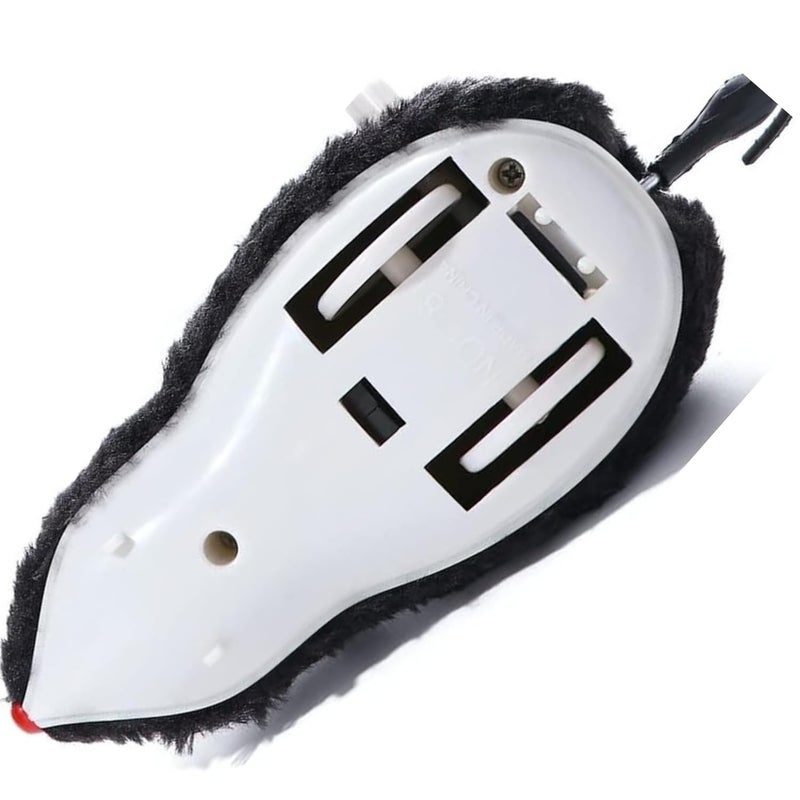 Munmoll Cute Clockwork Mouse Toys 1 PCS Moving Mouse Toy for Pet Cat Outdoor Kitten Playing Rat Toys for Cat Dogs Kids (Black Color) - Image 3