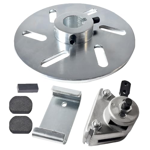 JOIQEXJ Mechanical Disc Brake Caliper and Bracket with Pads Kit for Manco 9598 9597 Yerf-Dog Carter ASW Bristers Airheart MB-1 Predator 212cc 196cc gx160 Carter Drift Trike Rotor Go Kart - Image 1