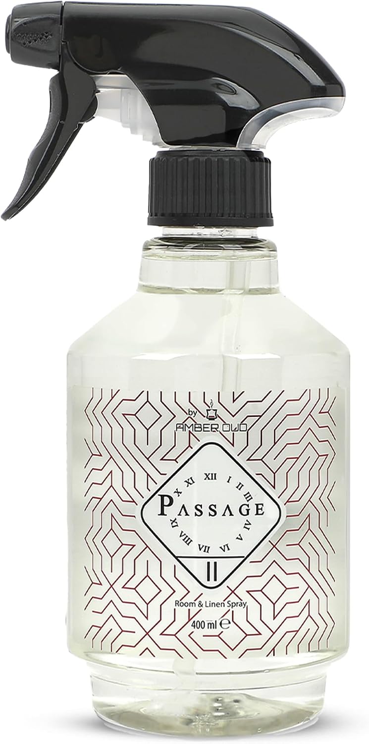 PASSAGE Air Freshener II, 400 ML - Rose, Musk & Sandalwood Odor Eliminator | Long-Lasting Air Freshener for Home & Office | Easy-to-Use Spray, Safe on Fabrics & Surfaces, Ideal for Every Room & Season - Image 1