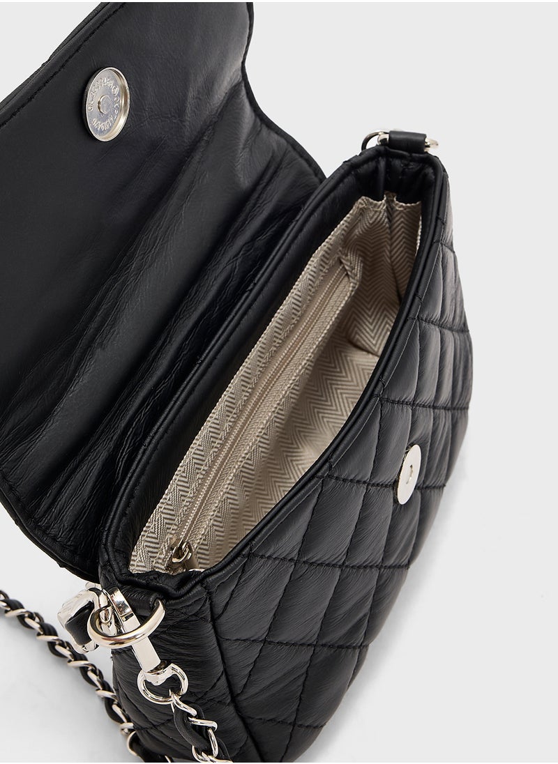 ELLA Quilted Crossbody Bag  - Image 5