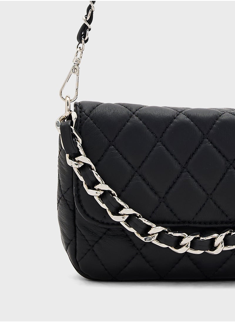 ELLA Quilted Crossbody Bag  - Image 4