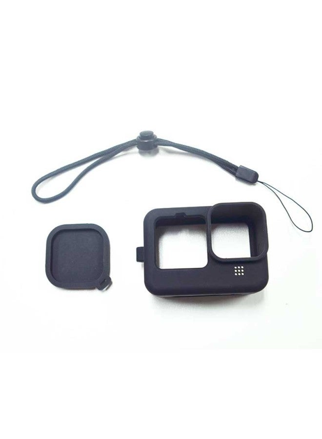 Kyotsu Gopro 13/12/11/10/9 Universal Silicone Case + Lens Cap + Anti-Loss Strap Accessory, Silicone Protective Cover, Dust-Proof, Wear-Resistant, Shockproof, Scratch-Resistant, Body Protection Cover - Image 4