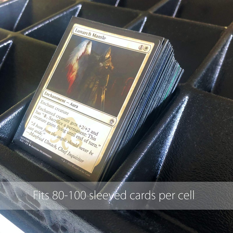 TitanShield Stackable Heavy Duty Card Sorting Tray | Compatible with Pokemon, Baseball, Magic The Gathering MTG, TCG Trading Cards | (Two Trays) - Image 5