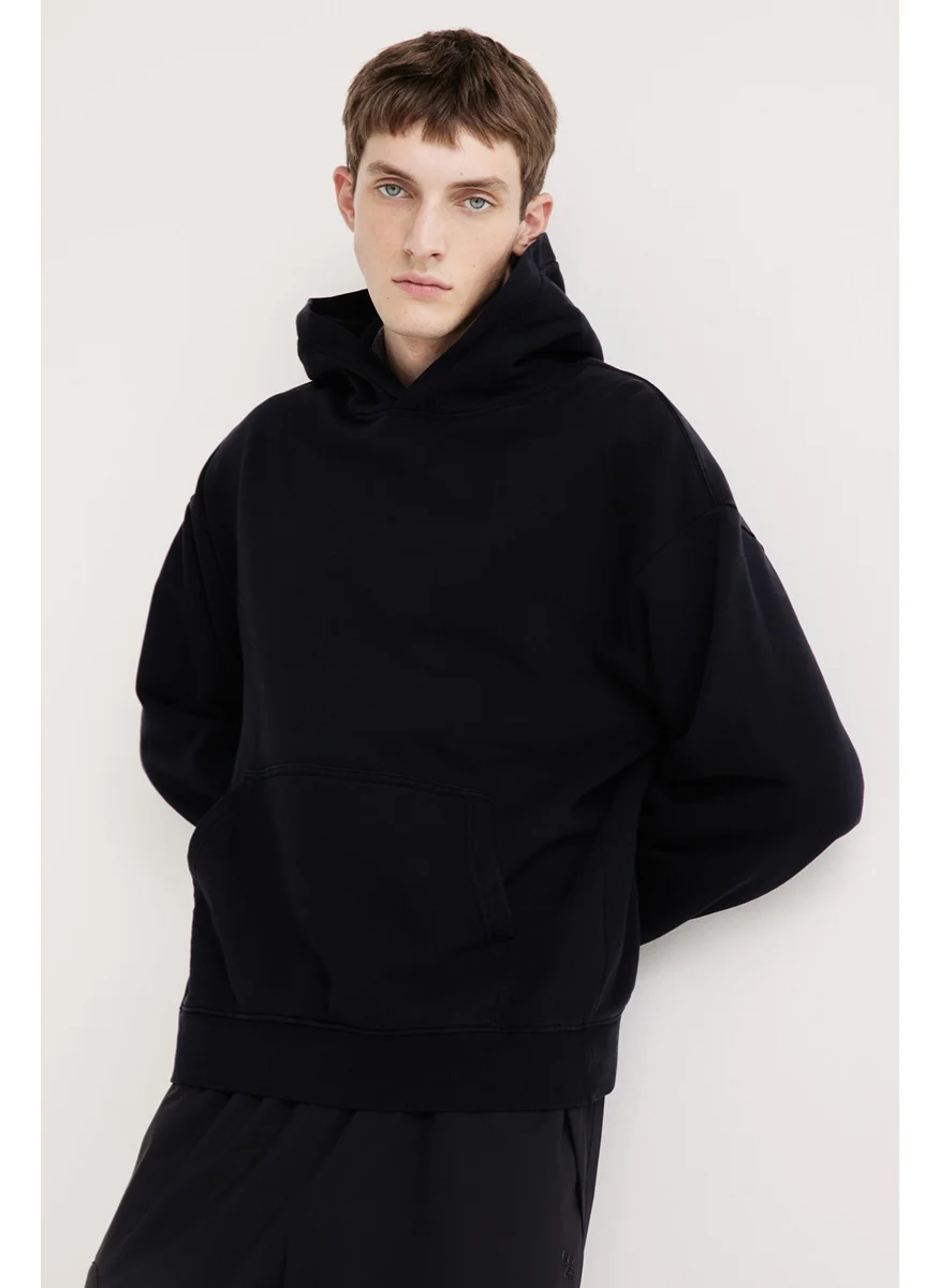 H&M Loose Fit Washed Hoodie