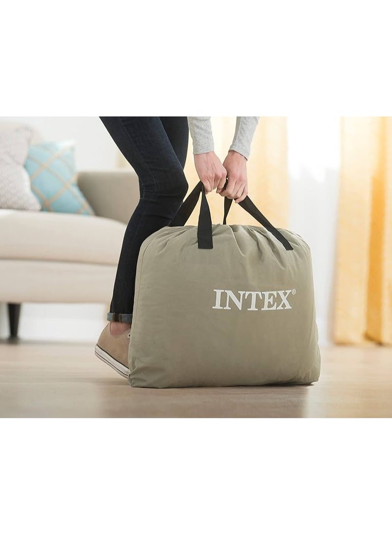 انتكس سرير هوائي مرتفع مريح مزدوج مزود بتقنية الألياف - Image 3