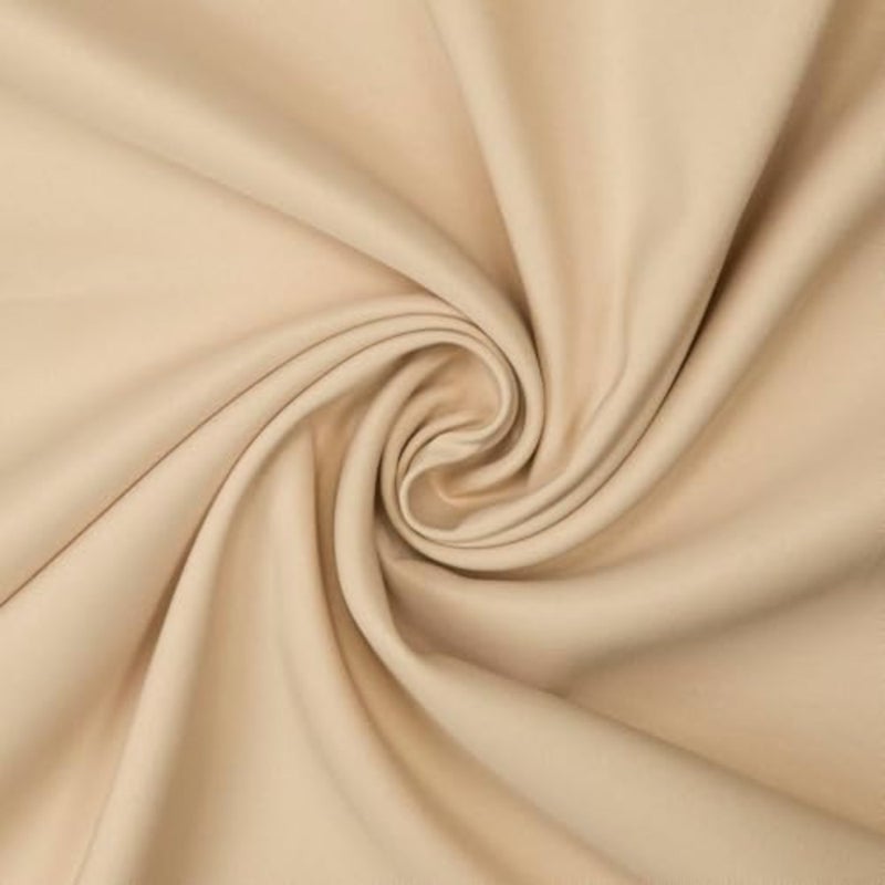 Buffet table round cloth, heavy-duty polyester, ivory, wrinkle-resistant and spill-proof - Image 3