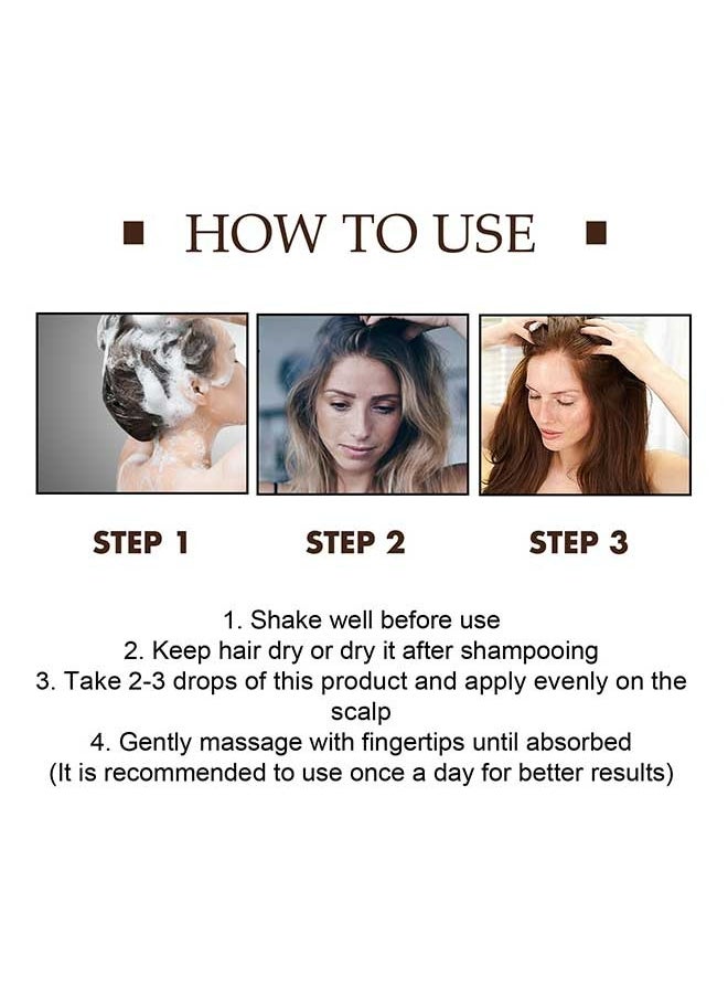 EELHOE - Keratin Hair Serum Oil 30ml, Firm And Protect Hair, Brighten Hair, Promote New Hair Growth, Maintain Hairline, Make Hair Follicle Longer And Thicker, And Compact Hair Essence Oil - Image 1