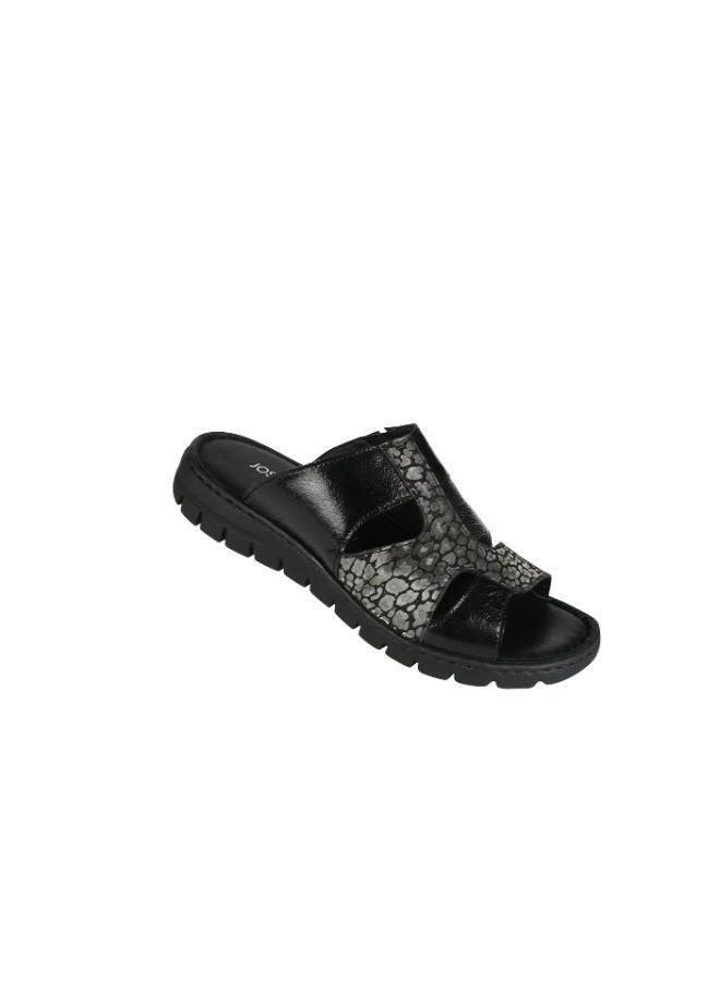 Josef Seibel Ladies Flat Sandals 93469-AR525731 Platin 36 - Image 1