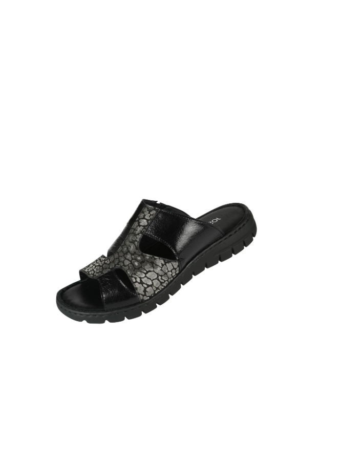 Josef Seibel Ladies Flat Sandals 93469-AR525731 Platin 36 - Image 3