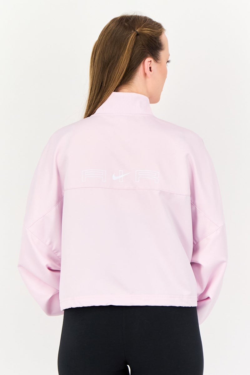 Nike Women Air Sportswear Fit Long Sleeve Outdoor Jacket, Lilac - Image 4