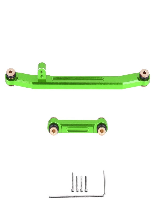 وصلات توجيه من الألومنيوم من AllinRC لسيارات Axial SCX24 C10 Gladiator Bronco Wrangler Deadbolt (أخضر) - Image 1