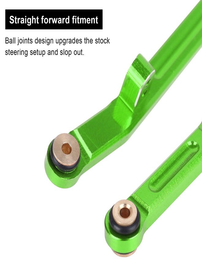 وصلات توجيه من الألومنيوم من AllinRC لسيارات Axial SCX24 C10 Gladiator Bronco Wrangler Deadbolt (أخضر) - Image 2