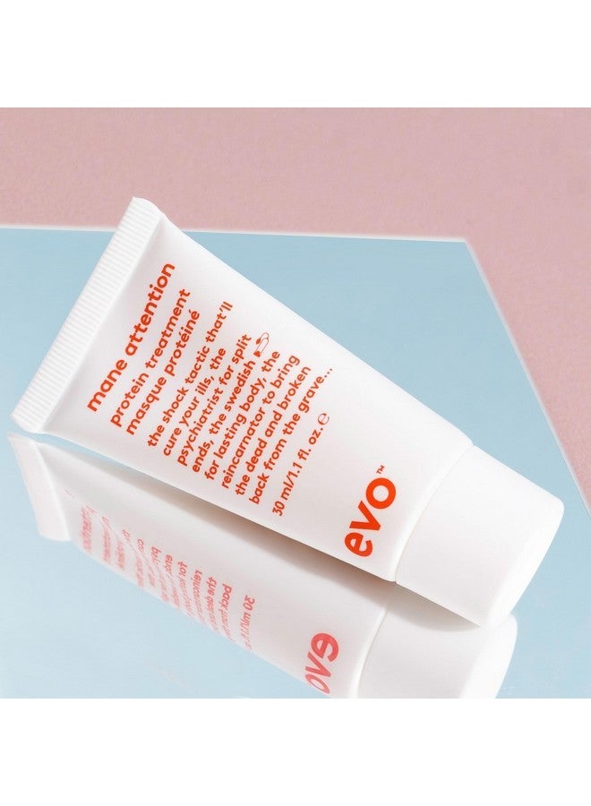 إيفو علاج الشعر بالبروتين EVO Mane Attention - يعيد بناء الشعر ويصلحه ويقويه - حجم مناسب للسفر، 30 مل / 1.01 أونصة سائلة - Image 4