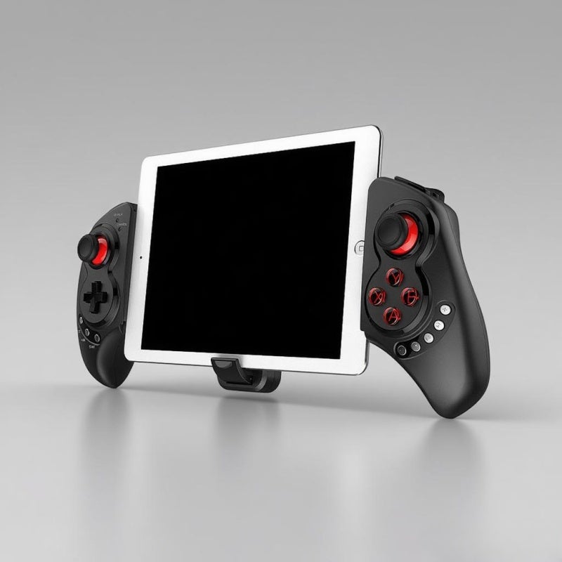 Wireless Game Controller: BT 4.0 Low Latency - 360° High-Precision Rocker, 28cm Ultra-Long Telescopic Rod for Android 6.0+, iOS 11.0+ Mobile Gaming - Image 3