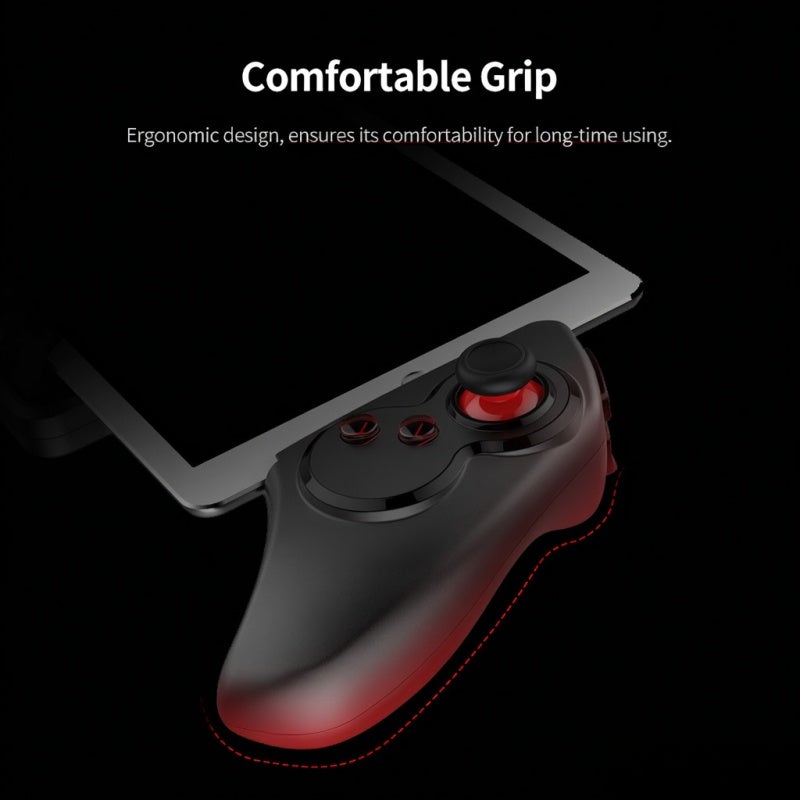 Wireless Game Controller: BT 4.0 Low Latency - 360° High-Precision Rocker, 28cm Ultra-Long Telescopic Rod for Android 6.0+, iOS 11.0+ Mobile Gaming - Image 4